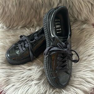 Fenty Savage Puma patent leather sneakers size 9.5